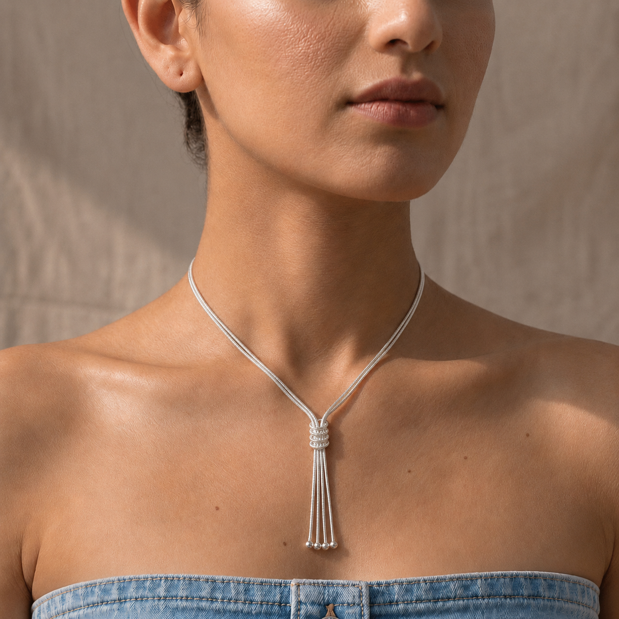 Double Layered Silver 925 Chain for Every Occasion