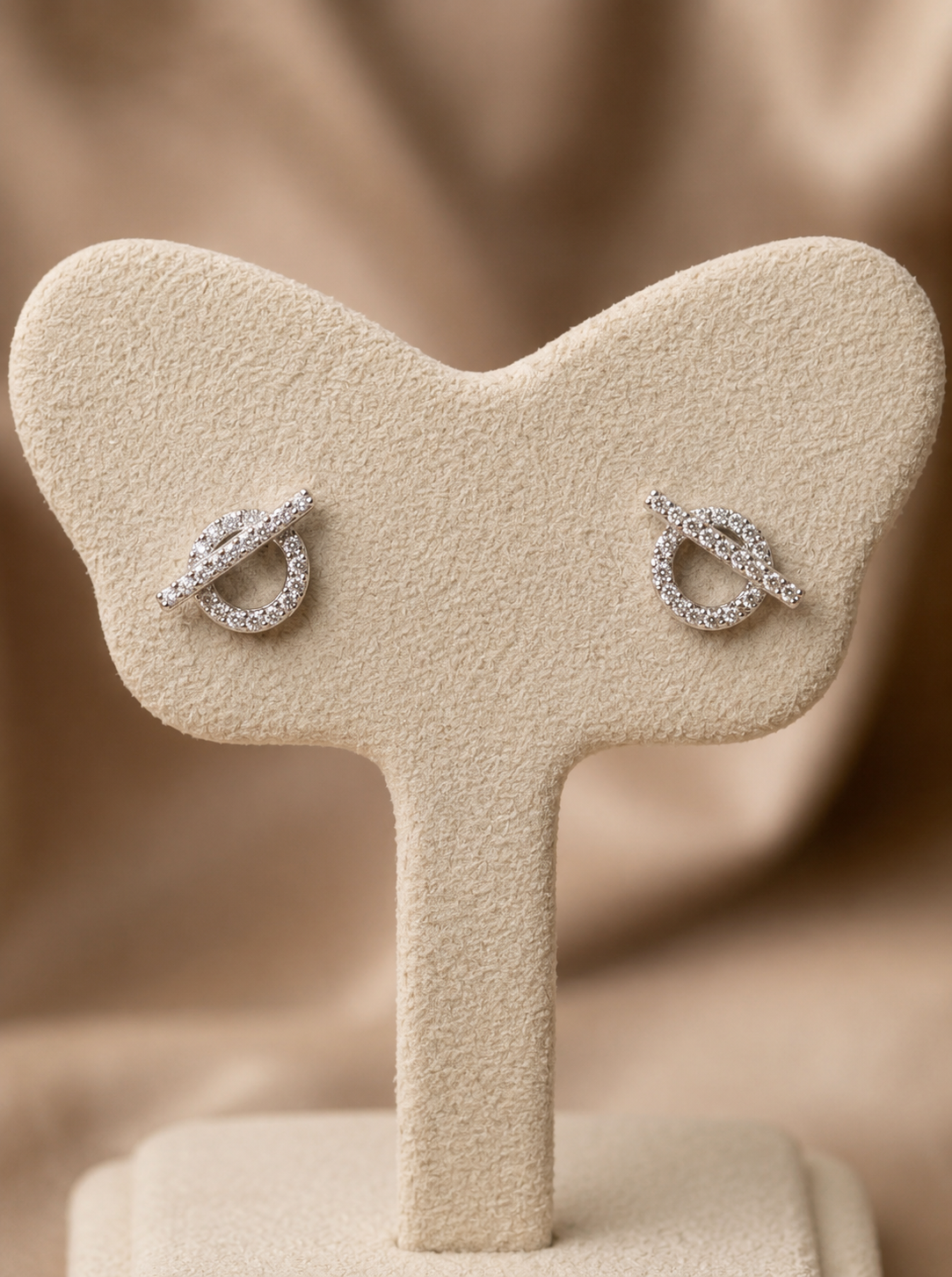 925 Silver Heart Stud Earrings – Everyday Sparkle with a Romantic Touch