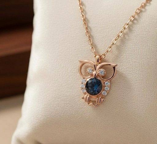 925 Silver Owl Pendant: A Symbol of Wisdom and Elegance