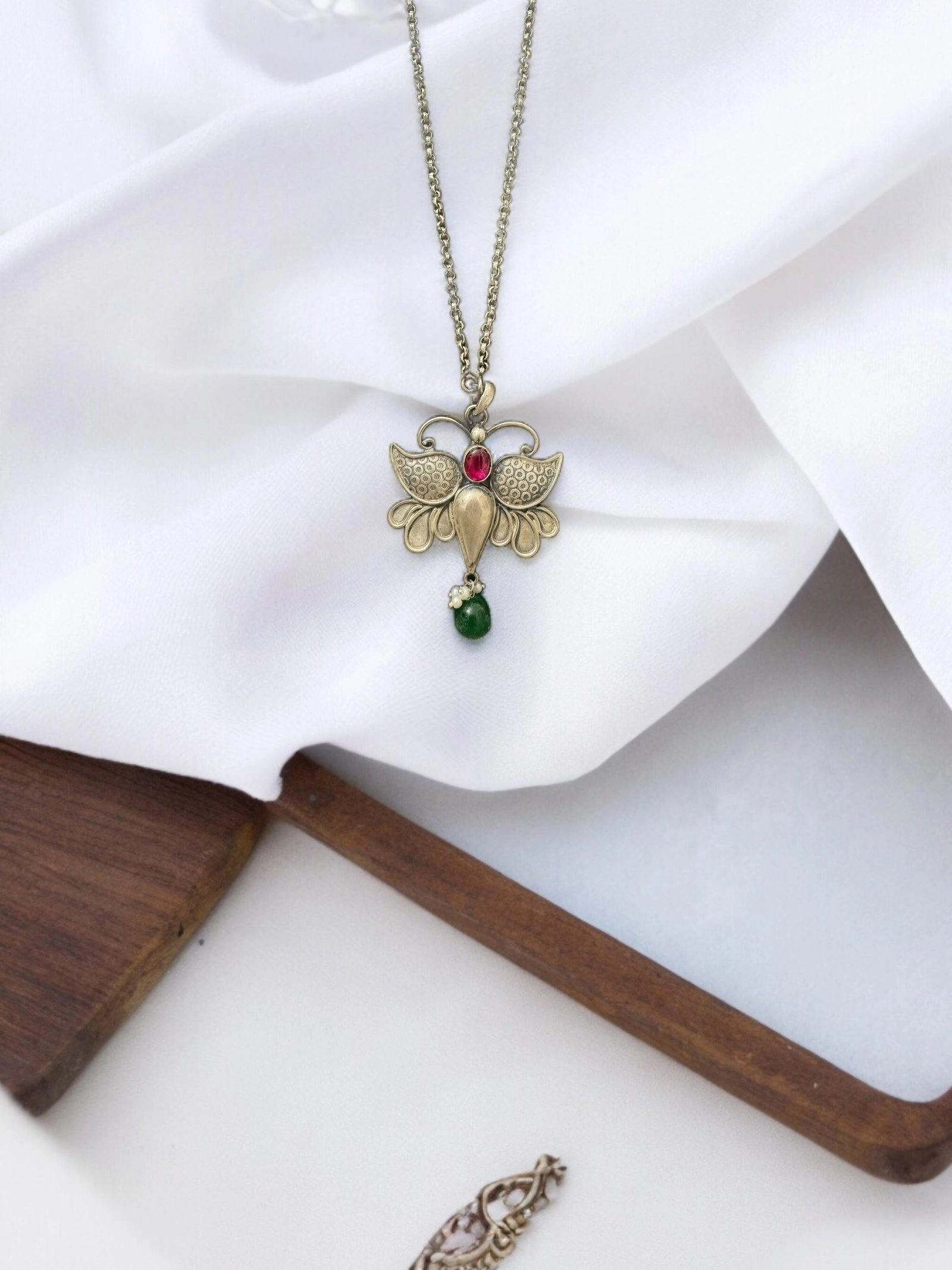 Silver 925 Butterfly Pendant: Exquisite Delicate Elegance