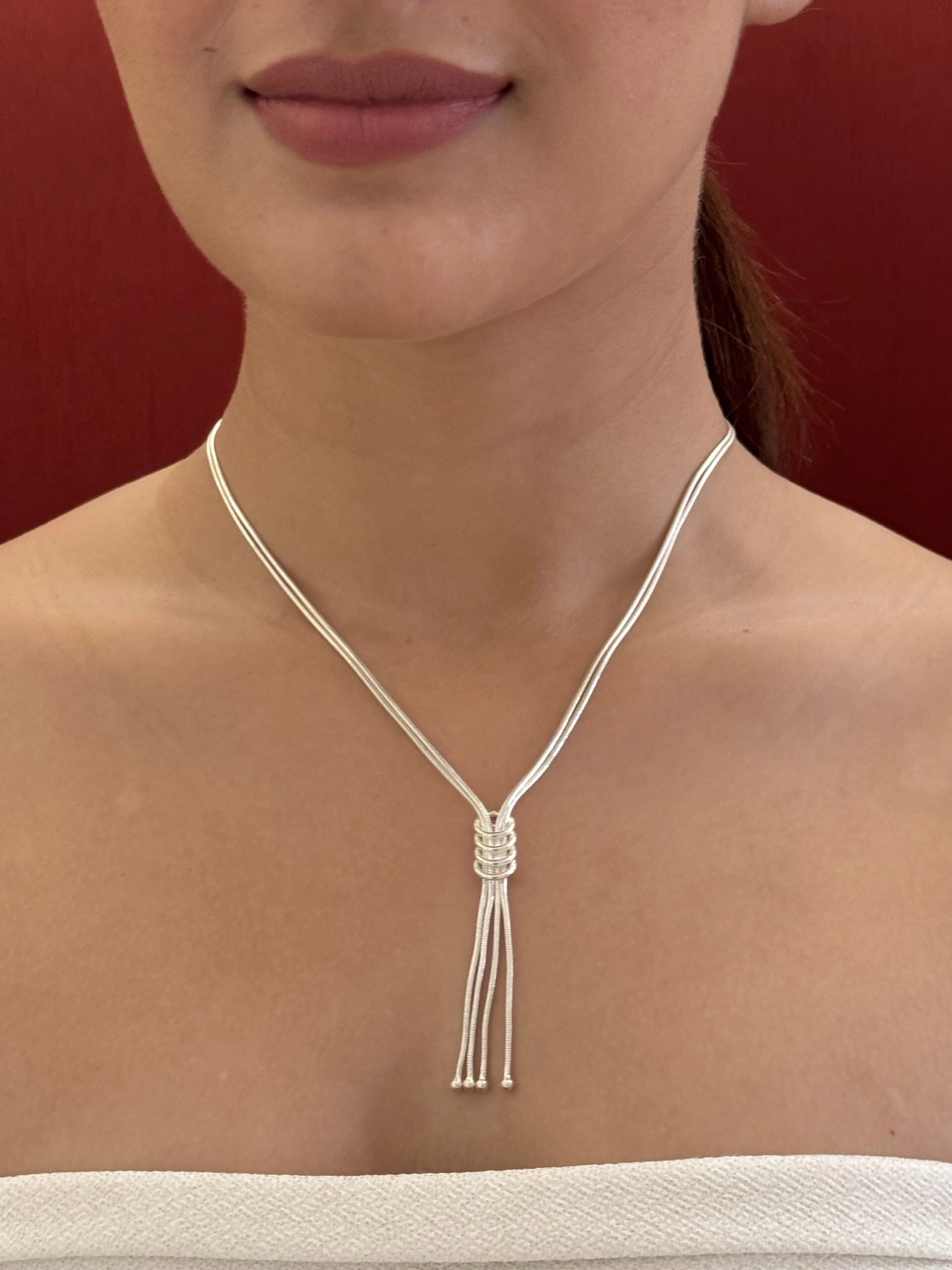 Double Layered Silver 925 Chain for Every Occasion